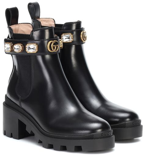 gucci botas mujer|Gucci designer ankle boots.